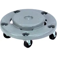 Chariot à roulette pour portoir rond 80 litres