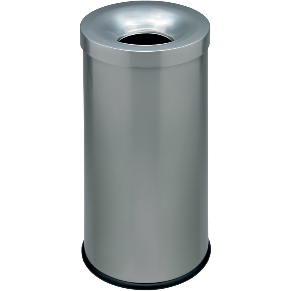 Corbeille anti-feu couleur 50 litres argent Corbeille anti-feu couleur 50 litres argent