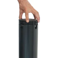 Cendrier colonne mural à réservoir