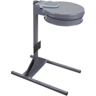 Support sacs-poubelle simple 110 litres avec couvercle