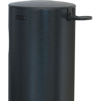 Cendrier colonne corten ouverture frontale