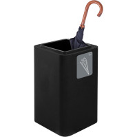 Support élégant pour parapluies noir