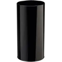 Support parapluies rond noir élégant