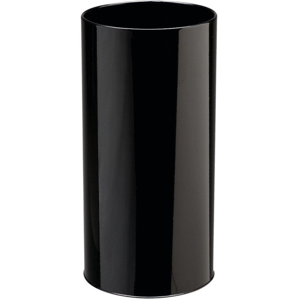 Support parapluies rond noir élégant