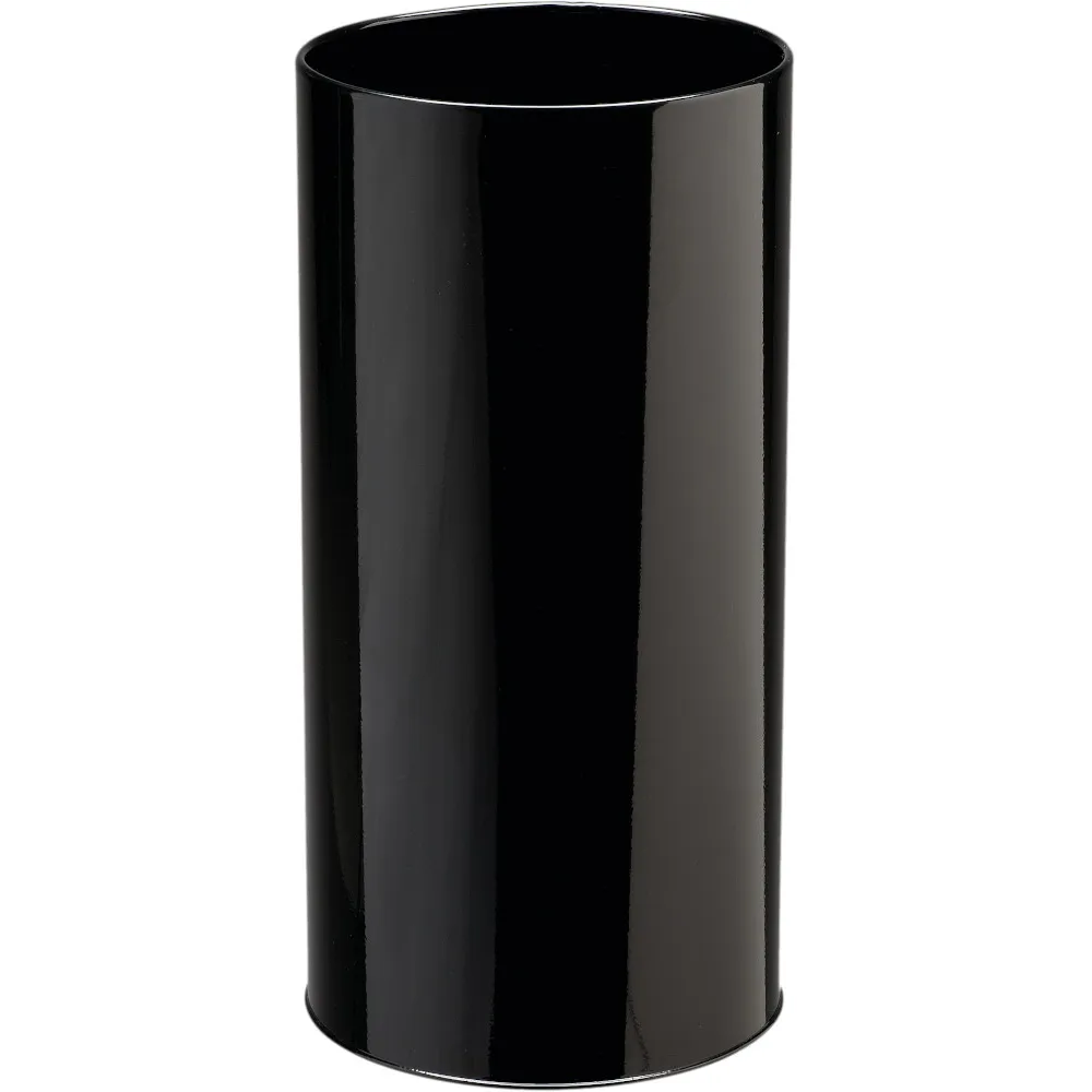 Support parapluies rond noir élégant