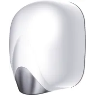 Sèche-mains à résistance chauffante ABS blanc