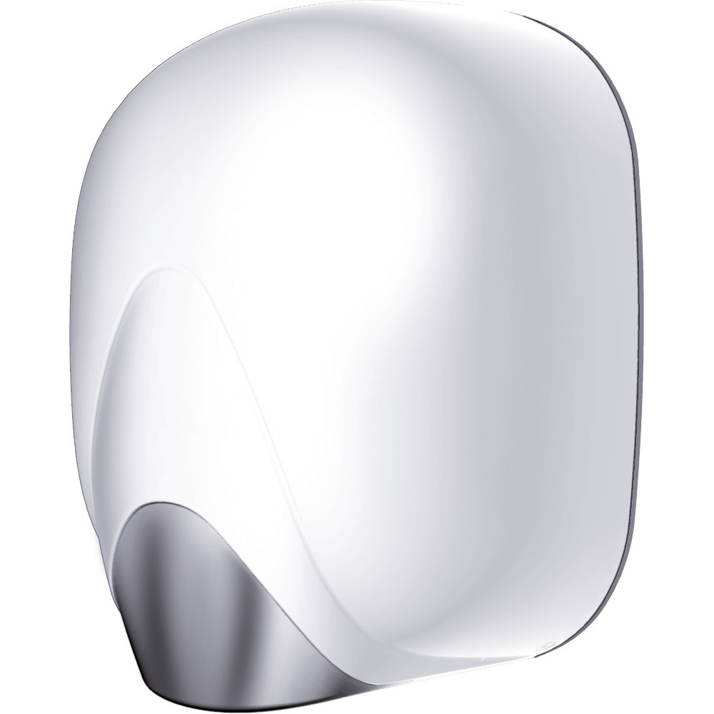 Sèche-mains à résistance chauffante ABS blanc Sèche-mains à résistance chauffante ABS blanc