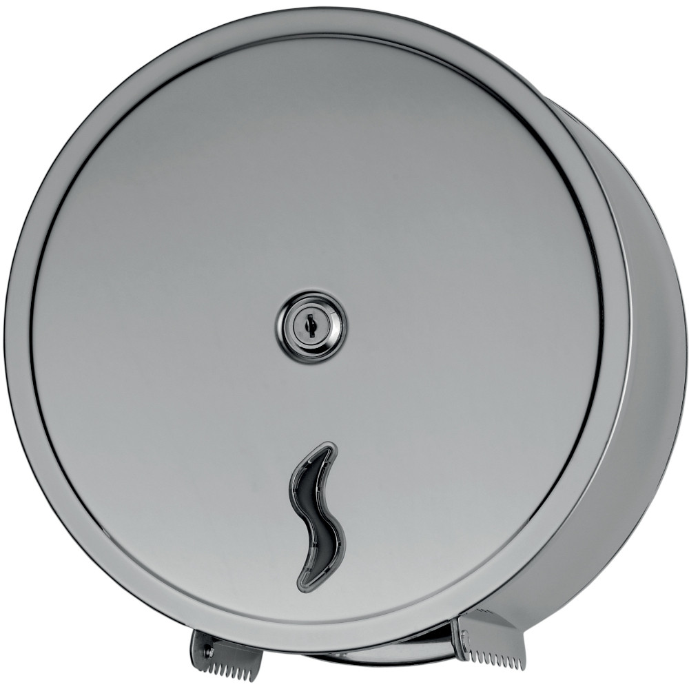 Distributeur de papier hygiénique inox 430 – 200 mètres Distributeur de papier hygiénique inox 430 – 200 mètres