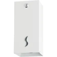 Distributeur de papier hygiénique enchevêtré blanc 500 feuilles