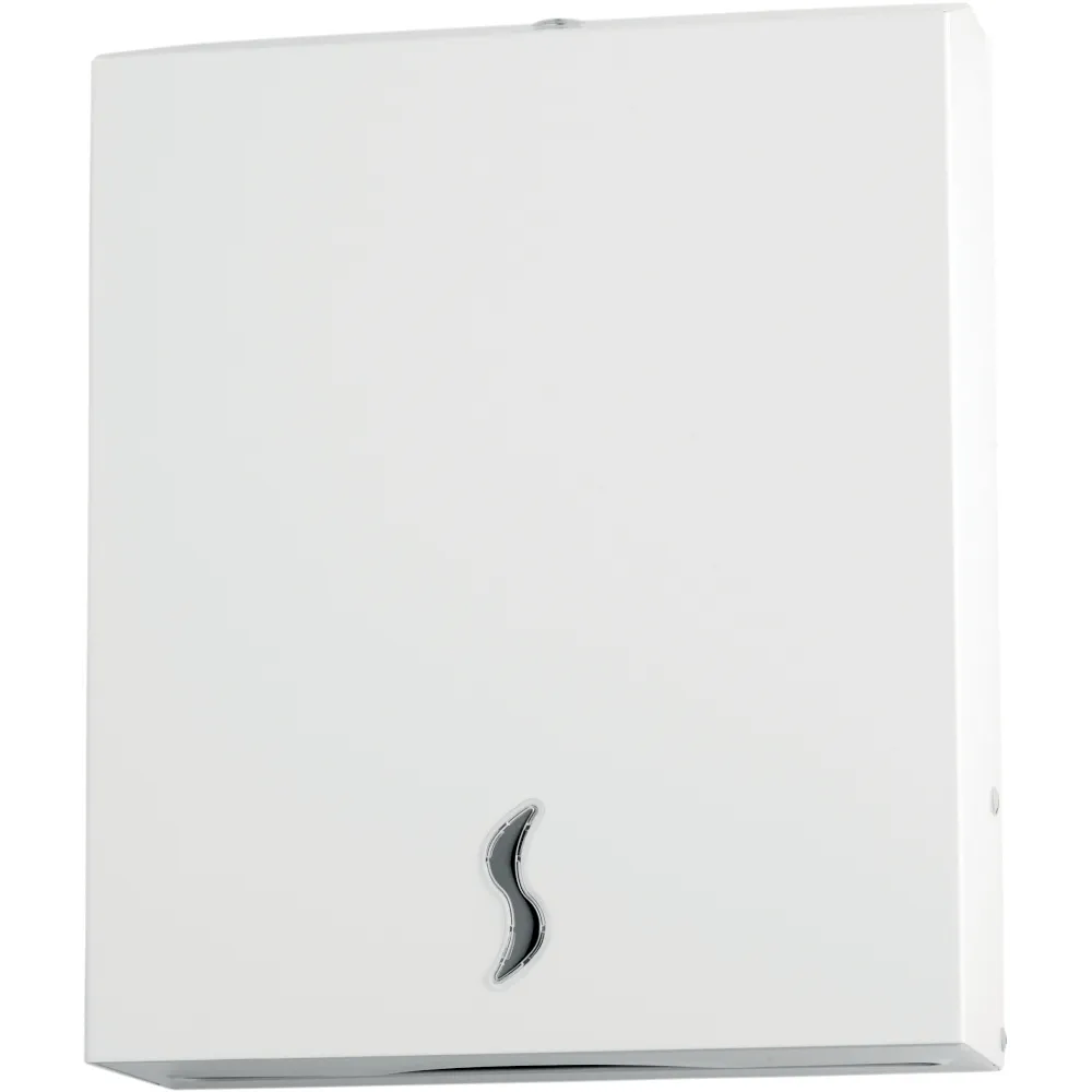 Distributeur d'essuie mains blanc 400 feuilles Distributeur d'essuie mains blanc 400 feuilles