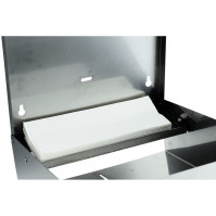 Distributeur d'essuie mains inox 304 – 500 feuilles