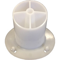 Distributeur essuyage inox brossé dévidage central compact élégant