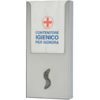 Distributeur de sachet périodique en papier inox