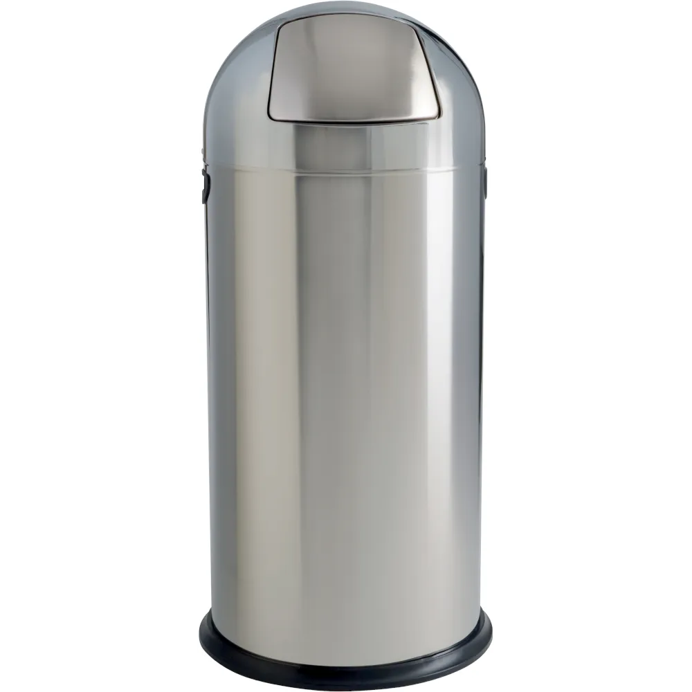 Poubelle dôme inox 52 litres