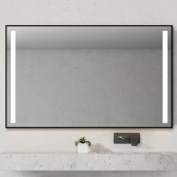 Miroir rectangulaire à LED