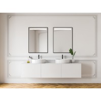 Double miroir LED
