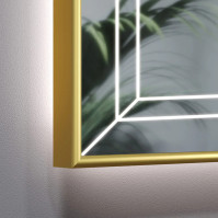 Dessin LED originale pour miroir