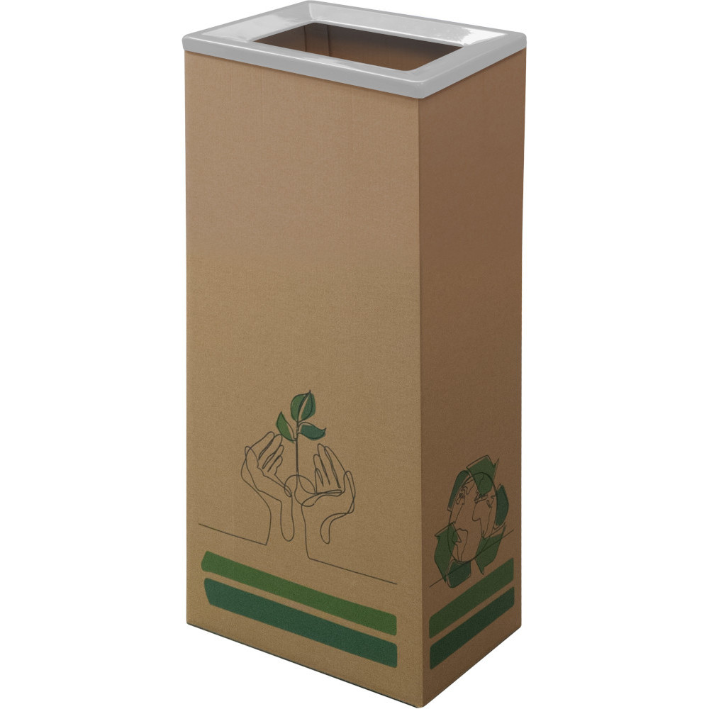 Poubelle carton bureau écologique 42L Design minimaliste Poubelle carton bureau écologique 42L Design minimaliste