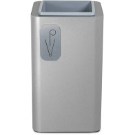 Porte-parapluie élégant inox brossé