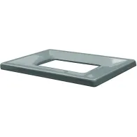 Cadre métallique gris poubelle 60L écologique