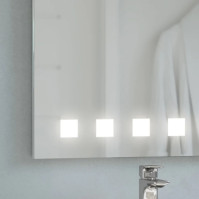 Miroir lumineux sous toit LED