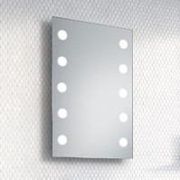 Miroir sur mesure LED avec point lumineux