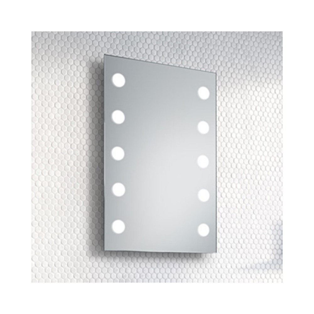 Miroir sur mesure LED avec point lumineux