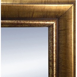 Miroir classique encadré bois doré