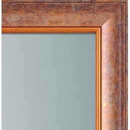 Miroir tradi cadre bois bronze