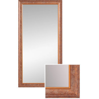 Miroir tradi cadre bois bronze