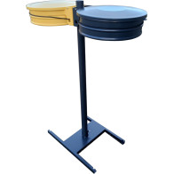 Support sac poubelle double