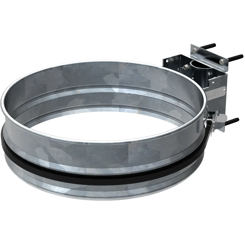 Couronne support sacs-poubelle ronde murale en acier galvanisé. Couronne support sacs-poubelle ronde murale en acier galvanisé.