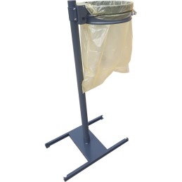 pied stable support sac-poubelle