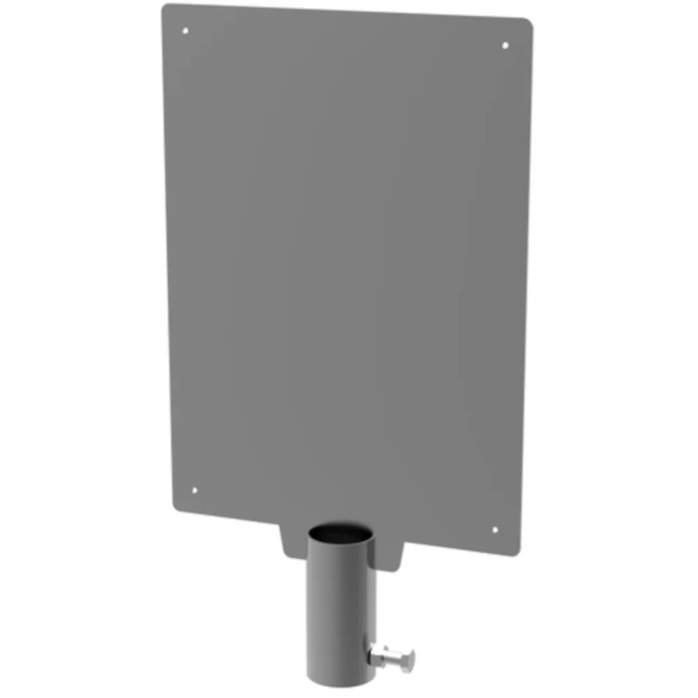 Panneau support affichage pour support sac-poubelle