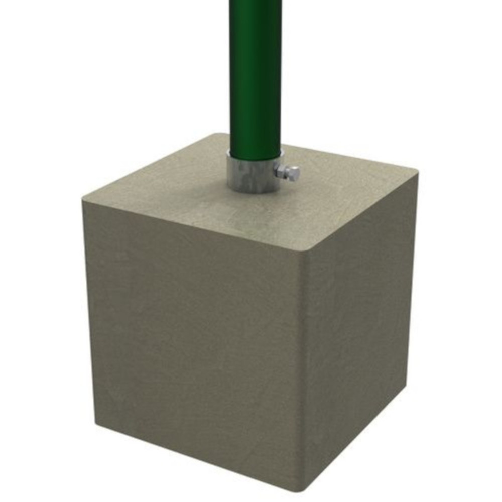 Insert de scellement beton pour support sac-poubelle Insert de scellement beton pour support sac-poubelle