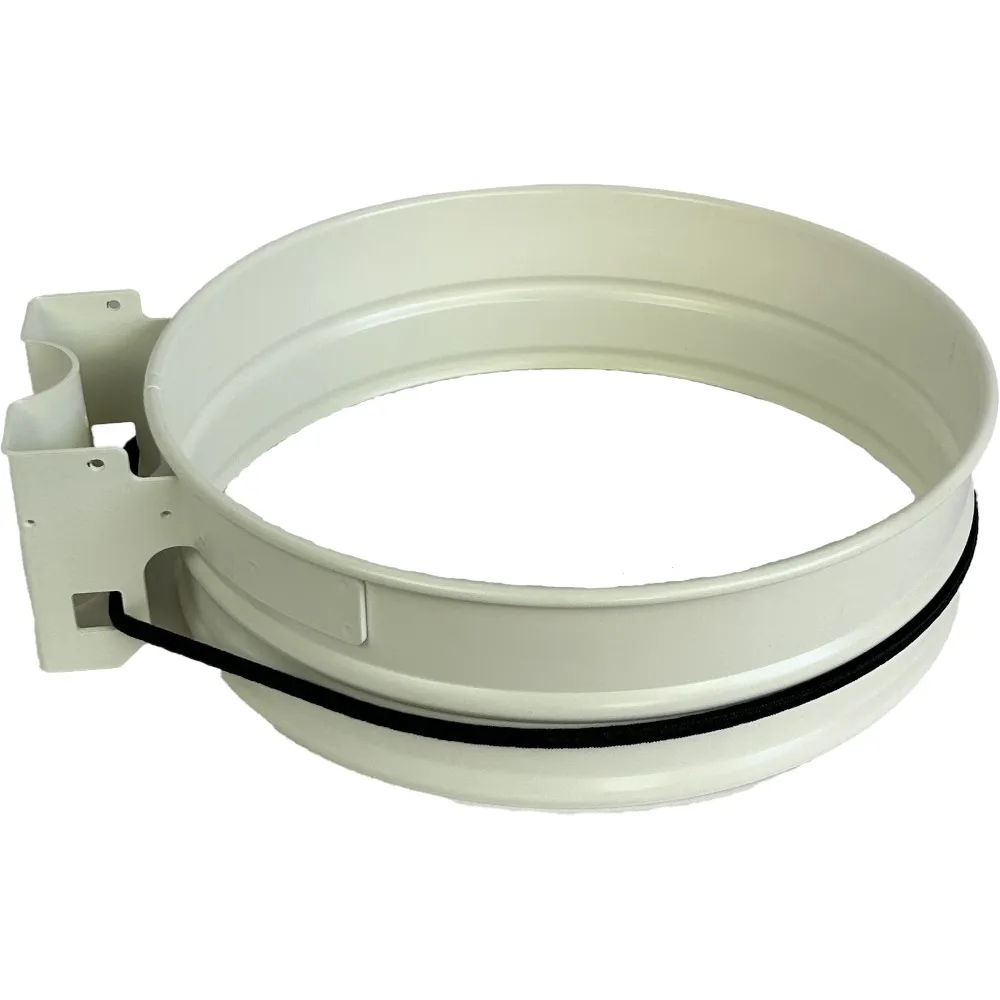 Couronne de support sac-poubelle blanche Couronne de support sac-poubelle blanche