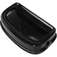 Poubelle murale blanche hygiénique couvercle