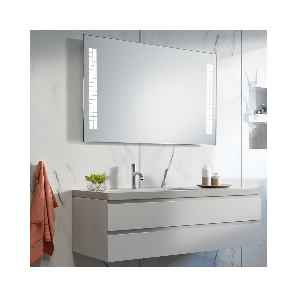 Miroir LED petit carré