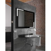 miroir LED laqué