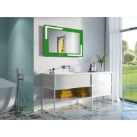 miroir LED vert