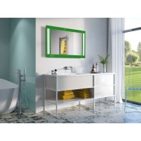 miroir LED vert