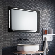 miroir bords colorés