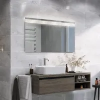 Glace pour salle de bain