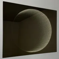 Miroir 3D effet monde