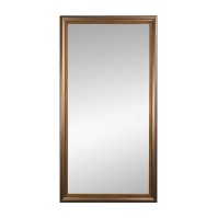 Miroir entourage bois dorée