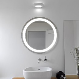 Miroir cylindrique LED