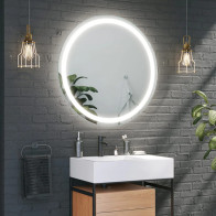 Miroir rond salle de bain
