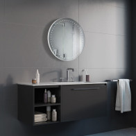 Miroir anneau de points lumineux