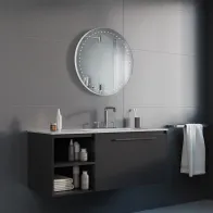 Miroir anneau de points lumineux