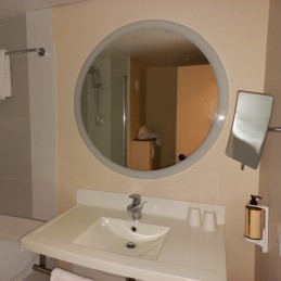Miroir d'hôtel LED
